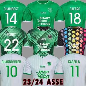 Maillot ASSE 2023 2024 AS Saint-Etienne Goalkeeper Football Shirt Boutique des verts 23 24 KRASSO WADJI CAFARO CHARBONNIER KIT MAILLOT DE FOOTBALL TROISIÈME ÉQUIPEMENT