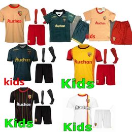 maillot RC Lens 23 24 maillots de football à domicile Saint-Barbe spécial KAKUTA FULGINI DIOUF SPIERINGS GANAGO SOTOCA WAHI 9 Maillot de football 2023 enfants fanTHIRD AWAY GOLD SES