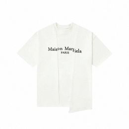 Mais margiela t shirts heren shirt causale drukontwerper t-shirts ademende cott korte mouw ons maat s-xl g8sg#