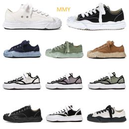 Maison Mihara Top Fahion Yasuhiro Original Sole Low Cut Canvas Chaussures pour hommes MiharaYasuhiro Toe Cap designers Sneaker Hommes MMY Chaussures de sport Femmes Sport Femmes OG