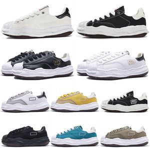 Maison Mihara Yasuhiro randonnée chaussures de créateurs Toe Cap MMY chaussures de plate-forme de mode en cuir mocassins plats de luxe baskets blanches noires