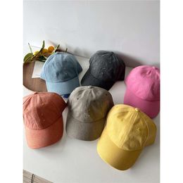 Maismargielas Cap Koreaanse Instagram Blogger Minimalistische vier hoeksteekte katoenen eendbill cap voor vrouwen veelzijdige honkbalpet voor herentrend