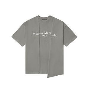 Maisons Margiela Camiseta para hombre Diseñador Número Camisetas Camiseta bordada Hombres Camiseta Primavera Verano Manga corta Camisetas Camisas para mujer 531