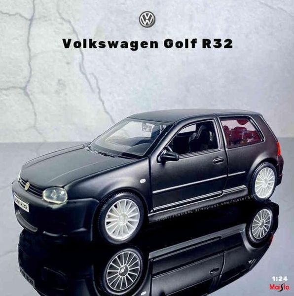 Maisto Model Alloy Car Golf R32 Mass Simulation Jouet 124 Children039S Toy Series4216424