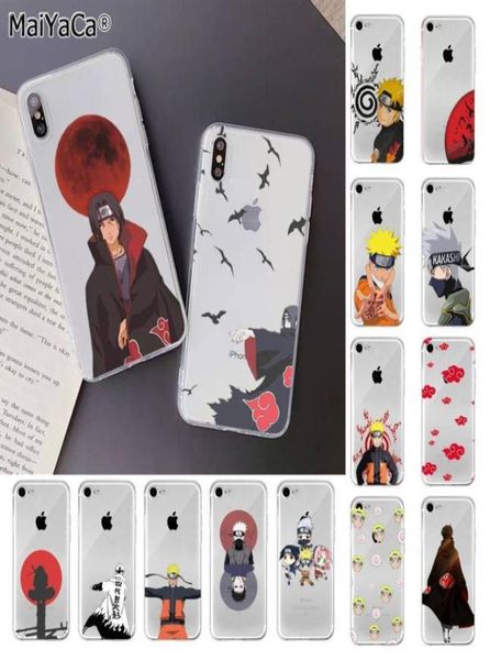 Maiyaca Anime Naruto Itachi Phone Cover for iPhone SE 2020 11 Pro XS Max 8 7 6 6s Plus X 5 5S SE XR Cover2161996