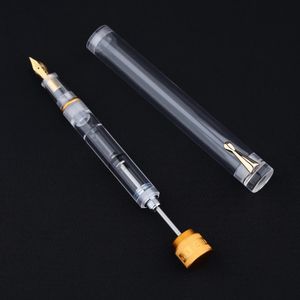MAJOHN V1 stylo plume de remplissage sous vide plume EFF résine transparente démonstration encre écriture cadeau pour fournitures de bureau scolaire 240124