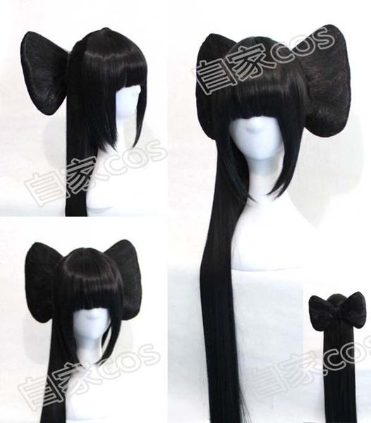 Majoko Zone-00 Japan Geisha Oiran Hairsyles Coiffure sur mesure Perruques Cosplay Wigs