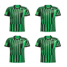 Major League Soccer 2023 Austin FC voetbalshirt Home 23 24 Fagundez Rigoni Zardes Driusi PEREIRA GALLAGHER voetbalshirt Fans Player Edition Thailand Premium Heren S