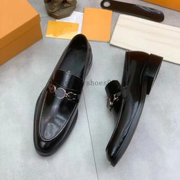 MAJOR LOAFER Italie Chaussures habillées pour hommes Designer Damier Chaussures de conduite décontractées HOCKENHEIM MOCCASIN 1A5A3K Semelle extérieure en caoutchouc Mocassins à enfiler pour homme 1.9 05