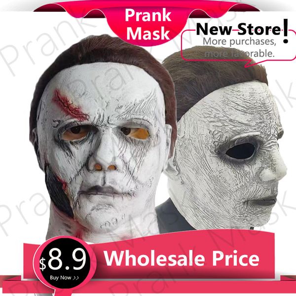 Masque majeur Halloween Costum Livraison gratuite Michael Myers Skull Mask Movie Cosplay Latex Masque Funny Toys Toys Party Toys Supplies Mask Gift