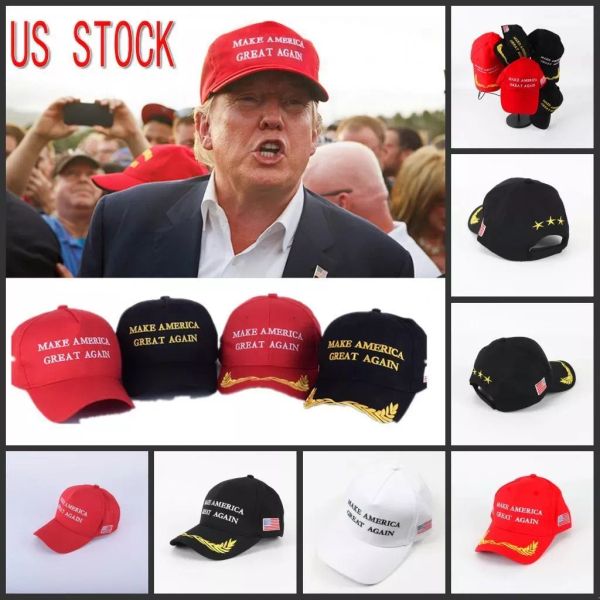 Make America Great Again Chapeau Donald Trump Républicain Snapback Sports Chapeaux Casquettes de Baseball USA Drapeau Hommes Femmes Mode Cap NOUVEAU FY6079