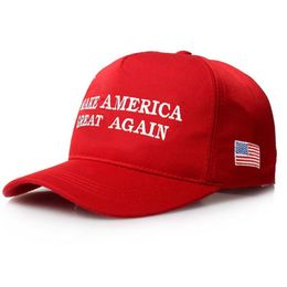 Make America Great Again Brief Print Hoed 2017 Republikeinse Snapback Baseball Cap QOLO Hoed Voor President USA248Z