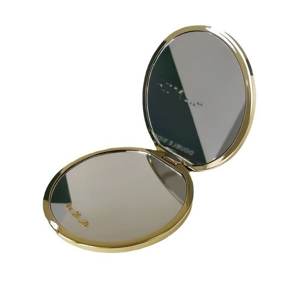 Miroirs compacts de maquillage Miroir portable Petit miroir Miroir pliant double face Miroir carré portable Miroirs de maquillage et de mariage double face au comptoir