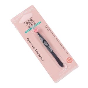 Outils de maquillage Pince à sourcils en acier inoxydable Maquillage de beauté Bouche oblique Tirage des sourcils Outil de coupe des sourcils Pince à sourcils de maquillage multifonctionnelle