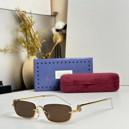 Makemade zonnebril 2024 Topkwaliteit luxe ontwerpers zonnebril Polaroid lens voor dames goggle senior briefbrief bezaaid diamanten zonnebril