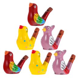 Maker STOBOK 6Pcs Ceramic Whistles Funny Bird Water Whistles Noise Makers for Kids Birthday Favors Gifts Party horn Trumpet