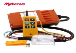 Makerele MKLTS6 6 touches contrôle télécommande industrielle 1 émetteur 1 récepteur DC12V 24VAC36V 110V 220V 380V12406822925097