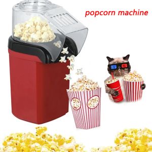 Makers 1200W Mini Popcorn Machine Plugin Hotair Oilfree Free Popcorn Makers For Home Party Travel Us Plug Eu Plug Kitchen Appliance