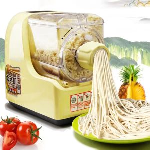 Makers 220V Fideos eléctricos Spaghetti Pasta que fabrican fideos de vegetales Cutter Dumpling Wrapper Press Machine Mastador de masa