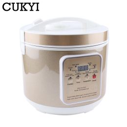 Makers Cukyi Automatische fermentatiemachine 6l Zwart knoflookdroger Enzym Yoghurt Rijstwijnmaker Natto Making Temp Control 110/220V