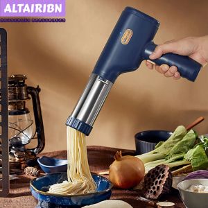 Makers Electric Handheld Pasta Makers Automatic Noodle Ramen Machine Rechargeable One Bouton sans fil Contrôle USB Charge USB