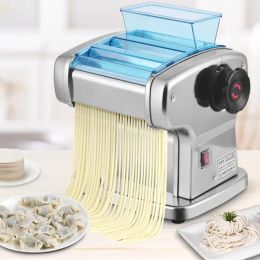 Makers Machine de nouilles électriques Pasta Noodle Maker Machine commerciale Ménage commercial en acier inoxydable Noodle Press Spaghetti Machine