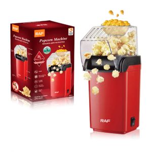 Makers Hot Air Souffle Electric Popcorn Maker 1200W Machines d'alimentation saine Machine de bouffées de céréales sans huile Mini petite capacité 2L Home