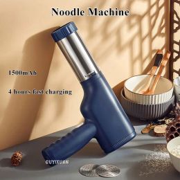 Makers Huishoudelijke intelligentie Volledig automatische pasta -machine Noodle Press Machine Electric Pasta Maker Machine Charging Pasta Maker Gun