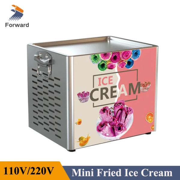 Makers Machine de crème glacée mini taille Thaïlande Fried Machine de crème glacée