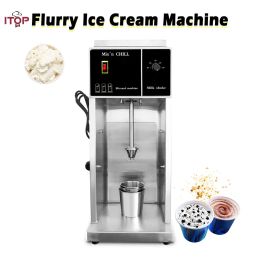 Makers ITOP Snelheid Pas het vlaag Ice Cream Blender Machine Diy Soorten vlaag Ice Cream Mixer Machine Milk Shake Mixer Machine 110220V aan