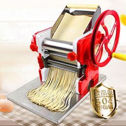 Makers Nieuwe huishoudelijke handleiding Noodles Machine Roestvrij staal Pasta Machine Pasta Maker Machine Commercieel gebruik 18 cm Noodle Roller Width