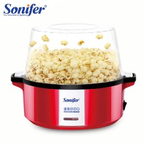 Makers Popcorn Maker Household Healthy Air Air Huile Machine de maïs gratuite Popcorn pour la cuisine Kids Homemade DIY Popcorn Movie Snack Sonfer