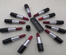 Maquillaje 12 colección de colores 3g lápiz labial mate de terciopelo Teddy Honey Love Bubblegum Candy Yum Angel Myth Mocha Sweet Smell6666208