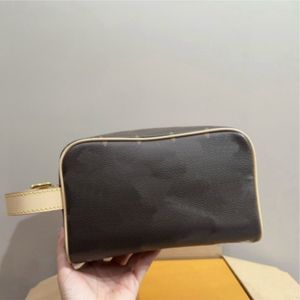 Bolsa de maquillaje 3 Tamaño Vintage Niza Bb Vanity Diseñador para mujer Totes Bolso Bolsa de lavado Bolsas Monedero para hombre Artículos de tocador de cuero Embrague de hombro Bolsa de cosméticos