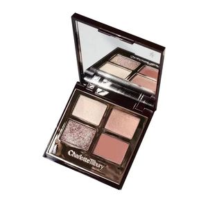 Marque de maquillage 4 couleurs ombre à paupières palette de luxe Pillow Talk fard à paupières Exaggereyes fards à paupières luxueux palettes édition limitée qualité supérieure