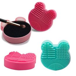 Makeup Brush Nettaiteur Lavage Brush Padt de nettoyage Cosmetic Brush Nettoyer Universal Maquillage Toard Toard Board Board