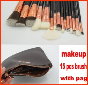 Make-upborstelkit Set van 15 stuks Professionele penselen Poeder Foundation Blush Make-up kwasten Oogschaduwborstelset DHL 5092862
