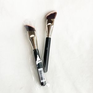 Pinceau de maquillage M171S, brosse cosmétique à bord lisse sur tout le visage, brosse cosmétique inclinée pour fond de teint, crème, Contour