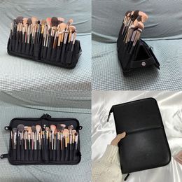 Makeup Brush Storage Bigque pliable Portable Portable MALAG UP BRUP