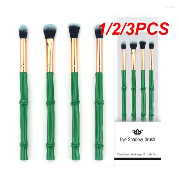 Pinceles de maquillaje 1/2/3PCS herramienta de belleza sombra de ojos cepillo ceja pestañas poder colorete bronceador