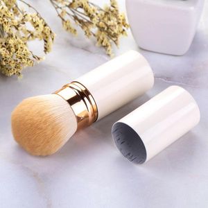 Pinceaux de maquillage 1 pièce pinceau blush doux rétractable poudre cosmétique réglable visage Kabuki outils de qualité supérieure