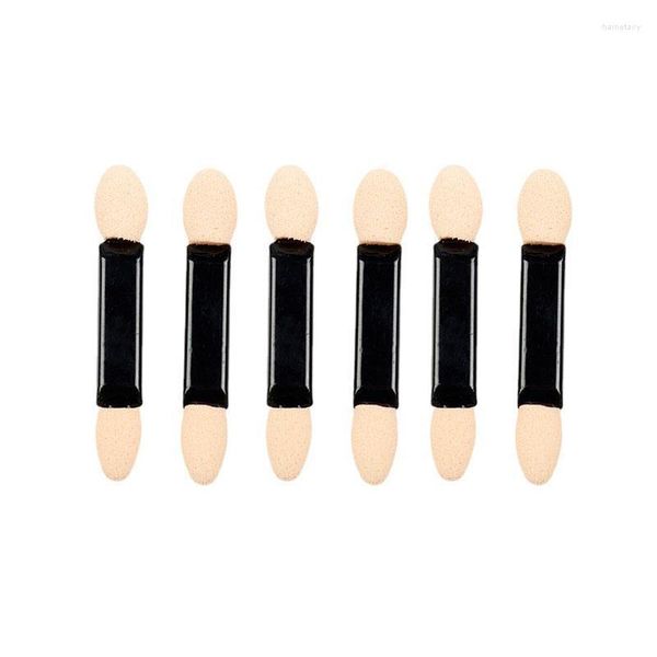 Cepillos de maquillaje 10pcs/set Sala de ojos desechable kits de esponja de doble cara aplicador de sombras de ojos Arte de uñas