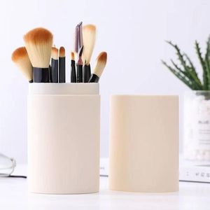 Make-up Kwasten 12st Make Up Foundation Set Blush Wenkbrauw Concealer Beauty Tools Voor Festival Feest En Datum PR Verkoop