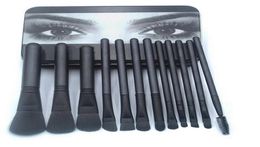 Brosses de maquillage 12pcs Powder Shadow Professional Cosmetic Brush Set Iscock High Quality9878628