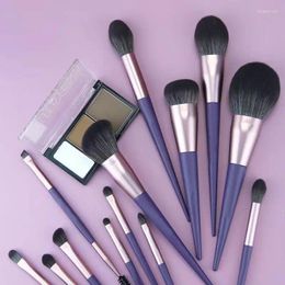 Brosses de maquillage 13 Set Eye Super Soft Abordable Student Loose Powder Powder Brosse Brosse