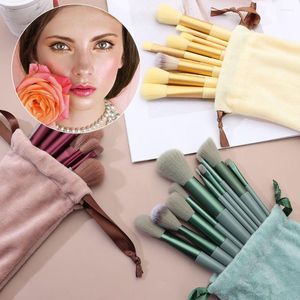 Makeup Brushes 13Pcs/Set Professional Brush Set Super Soft Blush Powder Eye Shadow Foundation Blend Beauty Make Up Tools