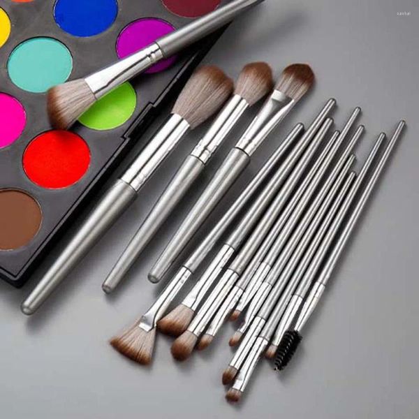 Makeup Brushes 14pcs / Set Beauty Tool Set Précise Detail Brush Foundation Foundation Blush Powder Travel Kit Nylon