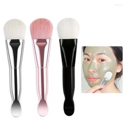 Pinceles de maquillaje, 1 ud., brocha de silicona, Gel Flexible para barro Facial, aplicador de punta suave, herramienta de fabricación, suministros para el cuidado de pegamento para mascarillas