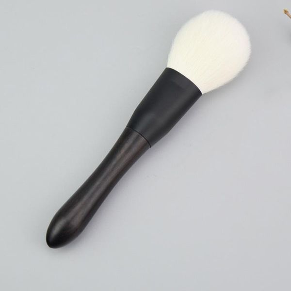 Pinceaux de maquillage 1 pièces brosse faciale poudre libre fard à joues mélangé haute qualité Tube de cuivre cheveux de chèvre pour artiste