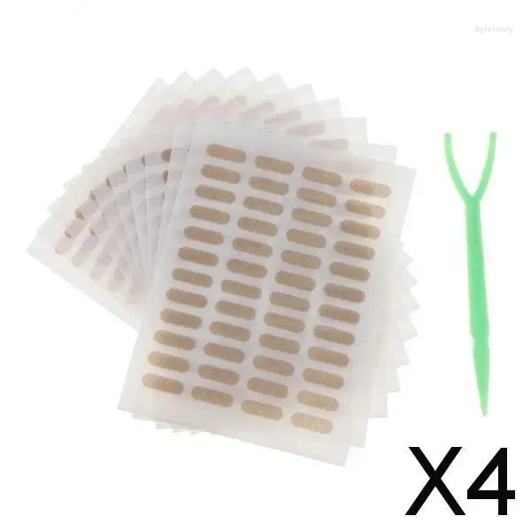 Cepillos de maquillaje 2-4 Pack Pegatina de párpado invisible Cintas dobles Strips 9# 240